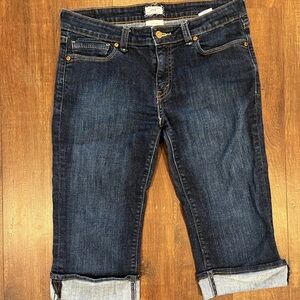 Levis 515 Capri Jeans Capris Medium Blue Size 10P